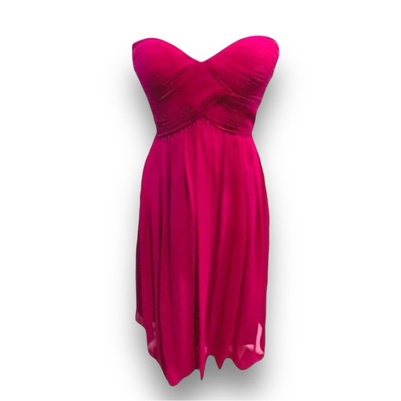 DONNA MORGAN🎄Vintage Strapless Cocktail Dress with Sweetheart Neckline SZ 0 - Picture 4 of 12